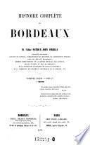 Histoire complète de Bordeaux