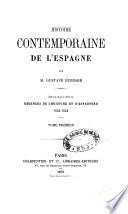 Histoire contemporaine de l'Espagne