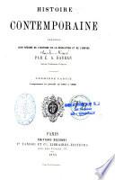 Histoire contemporaine