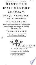 Histoire d'Alexandre le Grand