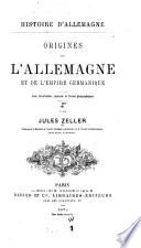 Histoire d'Allemagne: Origines de l'Allemagne