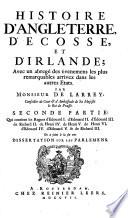 Histoire d'Angleterre, d'Ecosse, et d'Irlande