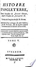 Histoire d'Angleterre ; depuis l'invasion de Jules César, jusqu'à l'évasion de Jacques II. ; Traduit de l'anglois