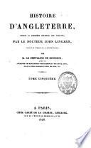 Histoire d'Angleterre