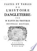 Histoire d'Angleterre