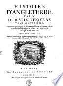 HISTOIRE D'ANGLETERRE