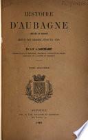 Histoire d'Aubagne, chef-lieu de Baronnie
