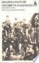 Histoire d'un Allemand
