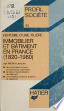 Histoire d'une filière