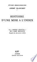 Histoire d'une mise à l'Index