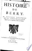 Histoire de Berry