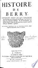 Histoire de Berry