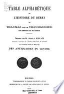 Histoire de Berry [par] Gaspard Thaumas de la Thaumassière