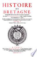 Histoire de Bretagne ...
