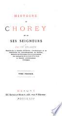 Histoire de Chorey et de ses seigneurs