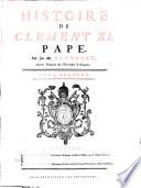 Histoire de Clement XI. Pape