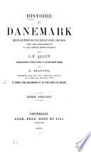 Histoire de Danemark depuis les temps les plus reculés jusqu'à nos jours