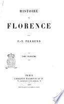 Histoire de Florence par F.-T. Perrens