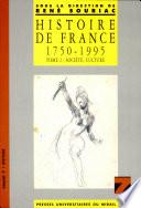 Histoire de France, 1750-1995: Société, culture