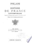 Histoire de France contemporaine depuis la révolution jusqu'à la paix de 1919; ouvrage illustré de nombreuses gravures hors texte ...: La révolution (1789-1792) par P. Sagnac