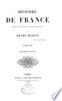 Histoire de France depuis les temps les plus reculés jusqu'en 1789