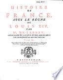 Histoire de France, sous le regne de Louïs XIV.