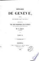Histoire de Genéve