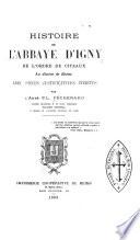 Histoire de l'Abbaye d'Igny, de l'Ordre de Citeaux, au diocèse de Reims