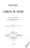 Histoire de l'abbaye de Flines