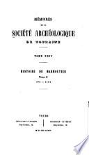 Histoire de l'abbaye de Marmoutier