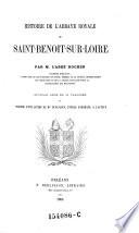 Histoire de l'abbaye royale de Saint-Benoit-sur-Loire