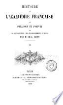 Histoire de l'Académie française