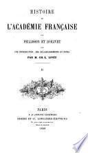 Histoire de l'Académie Française