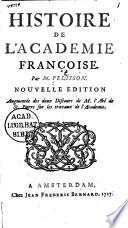 Histoire de l'Académie françoise