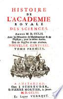 Histoire de l'Académie royale des sciences, Années 1752-1757. Avec les Mémoires de mathématique et de physique pour les mêmes années, tirez des Registres de cette Académie. Nouvelle centurie
