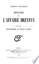 Histoire de l'affaire Dreyfus: Cayaignac et Félix Faure