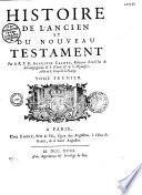 Histoire de l'Ancien et du Nouveau Testament