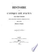 Histoire de l'antique cité d'Autun par Edme Thomas