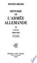 Histoire de l'armée allemande: L'essor (1925-1937)