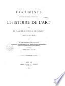 Histoire de l'art dans la Flandre, l'Artois et le Hainaut avant le XVe siècle