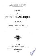 Histoire de l'art dramatique en France