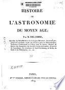 Histoire de l'astronomie du moyen-âge