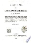 Histoire de l'astronomie moderne