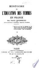 Histoire de l'éducation des femmes en France