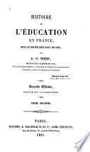 Histoire de l'éducation en France