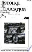 Histoire de l'éducation
