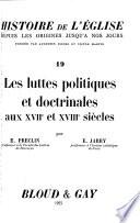 Histoire de l'Église, depuis les origines jusq'à nos jours