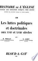 Histoire de l'église depuis les origines jusqu's nos jours pub. sous la direction de Augustin Fliche & Victor Martin ...