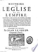 Histoire de l'Eglise et de l'Empire