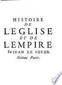 Histoire de l'église et de l'empire0